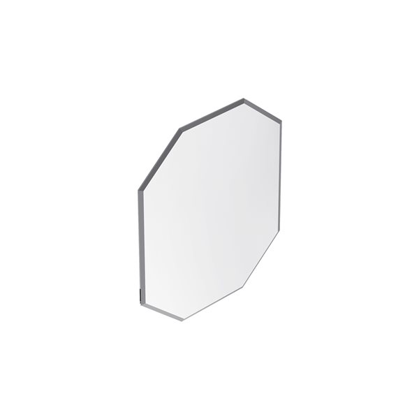 A&E Bath & Shower Kirtland 22-in Octagonal Frameless Bathroom Mirror