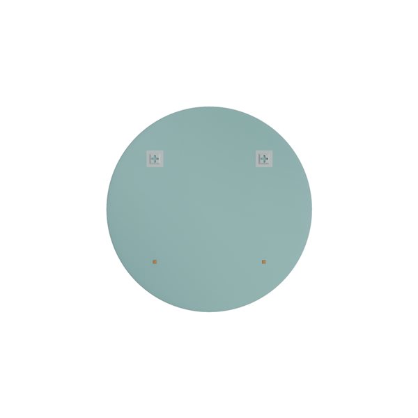 A&E Bath & Shower Cairo 24-in Round Frameless Bathroom Mirror