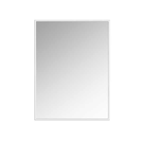 A&E Bath and Shower Prime 30-in Silver Rectangular Bathroom Mirror | RONA