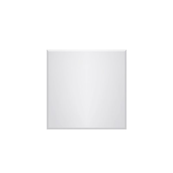 A&E Bath and Shower Soddy 24-in Square Frameless Bathroom Mirror