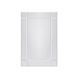 Miroir Seeley rectangulaire de 24 po pour salle de bains par A&E Bath and Shower