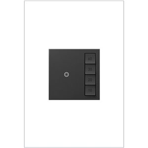 Legrand adorne 15 A Single-Pole/3-Way Illuminated Graphite Touchless Light Switch