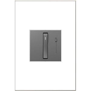 Legrand adorne Single-Pole/3-Way Whisper Light Dimmer in Magnesium Grey