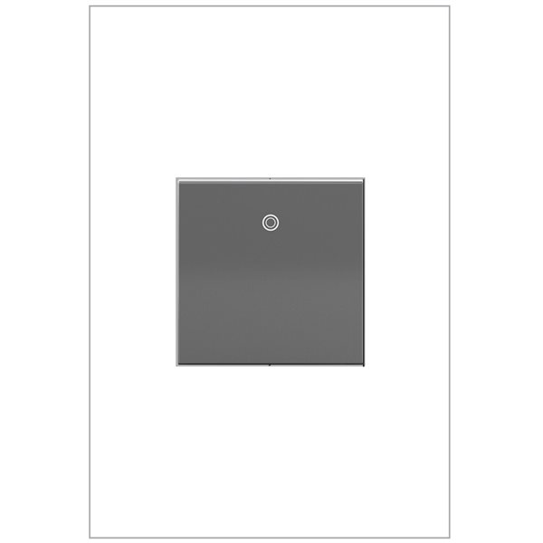 Legrand adorne 20 A Single-Pole/3-Way Magnesium Rocker Light Switch