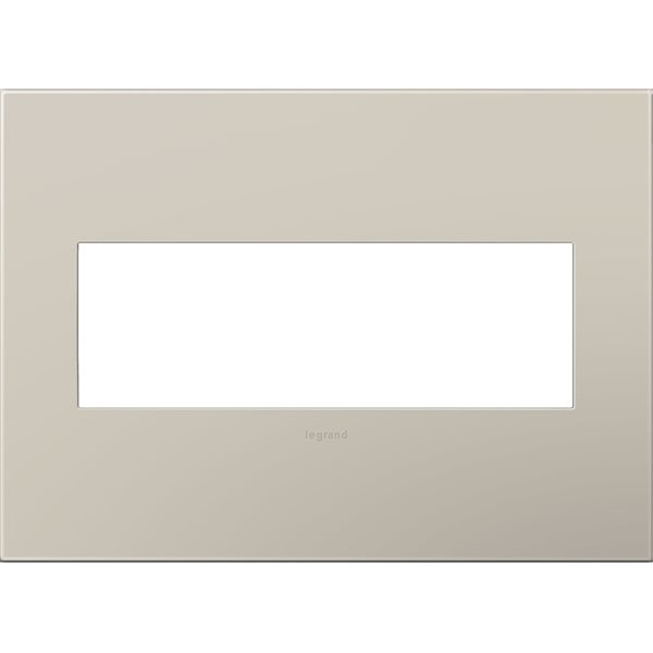 Legrand adorne Greige 3-Gang Wall Plate