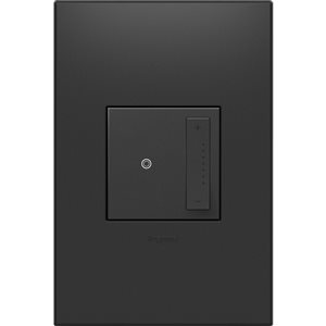 Legrand adorne Single-Pole/3-Way SofTap Graphite Grey Light Dimmer