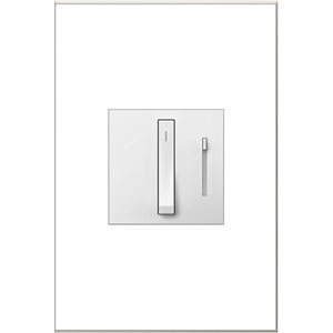 Legrand adorne Single-Pole/3-Way White Whisper Light Dimmer