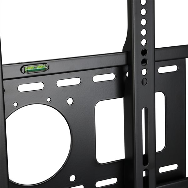 MegaMounts Fixed Black Wall TV Mount for TVs up to 50-in (Hardware Included)