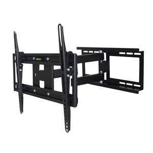 MegaMounts Fixed Black Wall TV Mount for TVs up to 55-in (Hardware Included)