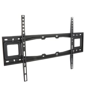 MegaMounts Fixed Wall Black TV Mount for TVs up to 70-in (Hardware Included)
