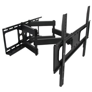 MegaMounts Full Motion Wall TV Mount for TVs up to 70-in (Hardware Included)