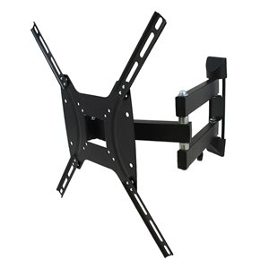 MegaMounts Full Motion Wall TV Mount for TVs up to 55-in (Hardware Included)