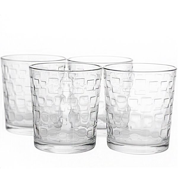 Gibson Home 13-fl oz Glass Drinkware Set of: 8 in the Drinkware