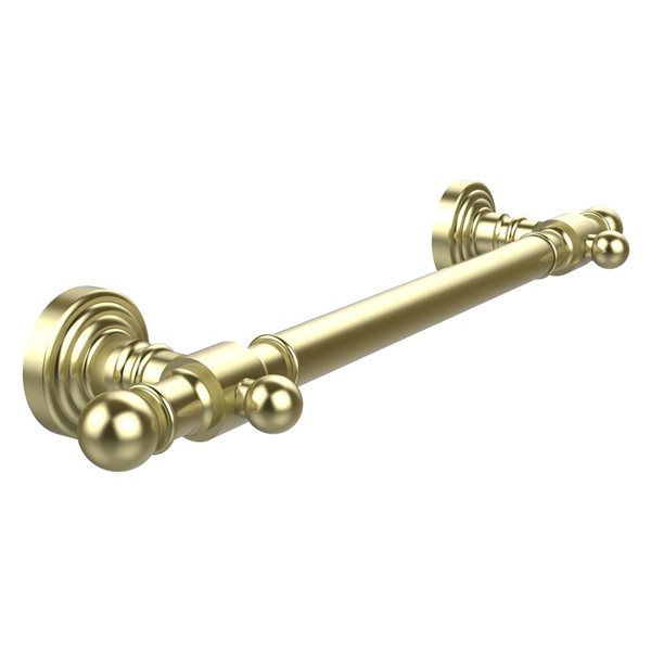Allied Brass Waverly Place 16-in Satin Brass Wall Mount (ADA Compliant) Grab Bar
