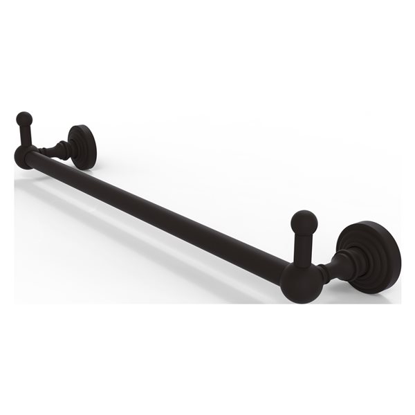 Allied Brass Waverly Place Oil Rubbed Bronze 36-in Wall Mount Single Towel Bar