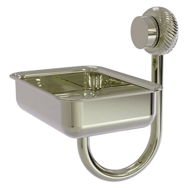 Allied Brass Venus Polished Nickel Brass Soap Dish