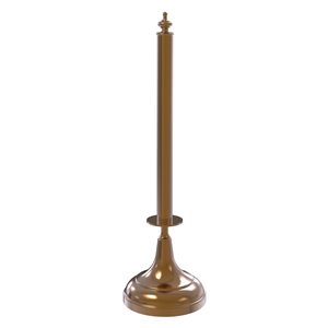 Allied Brass Metal Brushed Bronze Freestanding Paper Towel Holder