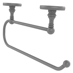 Allied Brass Skyline Metal Mounted Matte Grey Paper Towel Holder