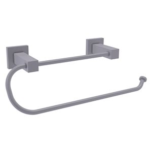 Allied Brass Montero Matte Grey Metal Mounted Paper Towel Holder