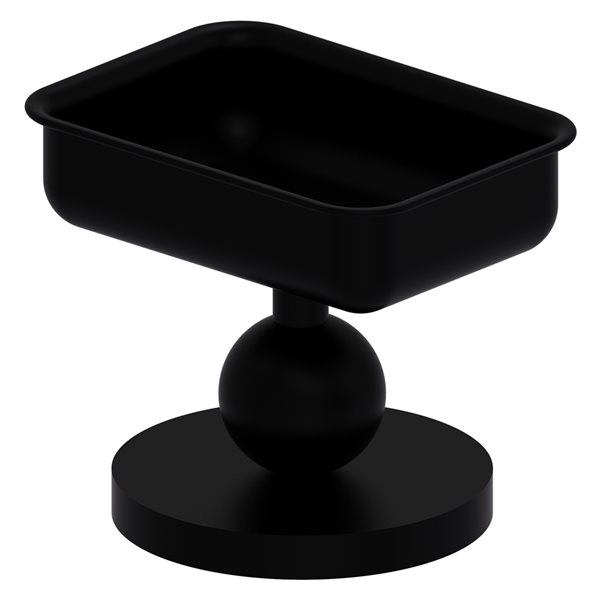 Command Bath Soap Dish, Matte Black, Bathroom Organization, Rust