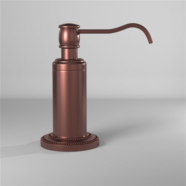 Allied Brass Dottingham Antique Copper Finish Soap and Lotion Dispenser