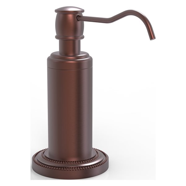 Allied Brass Dottingham Antique Copper Finish Soap and Lotion Dispenser