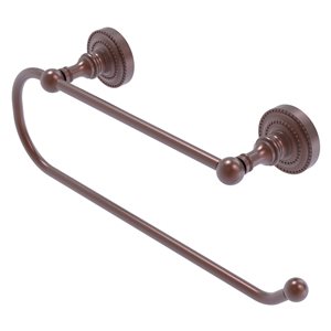 Allied Brass Wall-Mounted Antique Copper Metal Paper Towel Holder