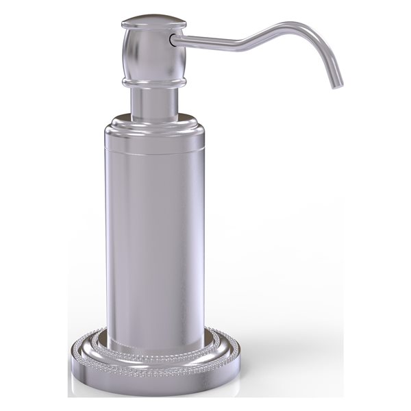 Allied Brass Dottingham Satin Chrome Finish Soap and Lotion Dispenser