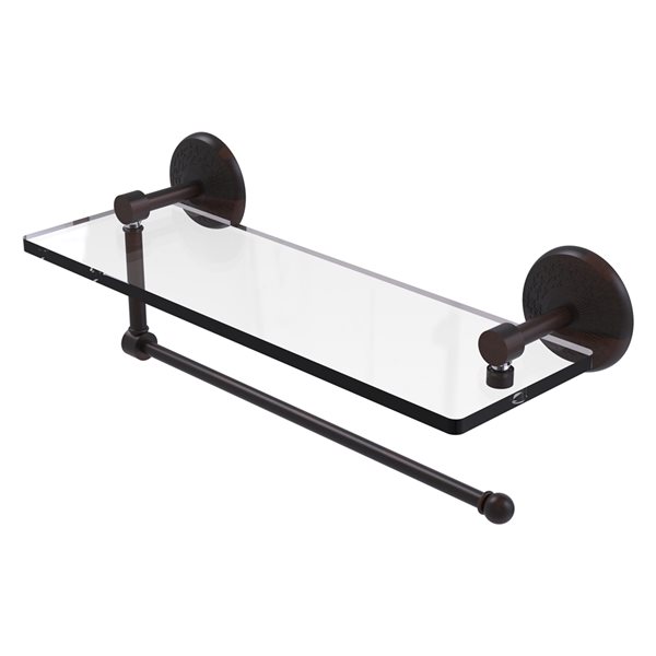 Allied Brass 16in Metal Wall Mounted Bronze Paper Towel