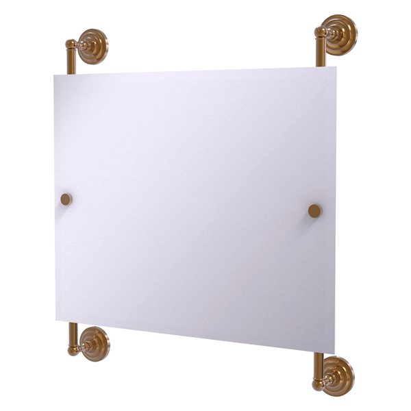 Allied Brass Prestige Que New 26 In Brushed Bronze Rectangular   330882469 MainImage 001 L 