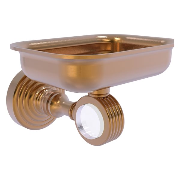 Allied Brass Pacific Grove Brushed Bronze Finish Wall Mounted Brass Soap Dish