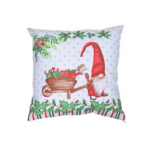 IH Casa Decor Gnome with Gifts Polyester Pillow - Set of 2