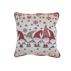 IH Casa Decor Five Gnomes Tapestry Cushion - Set of 2