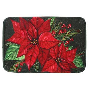 IH Casa Decor 24-in W x 16-in L Rectangular Multicolour Indoor/Outdoor Utility Mat