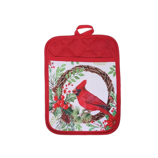 Cardinal Pot Holder Set