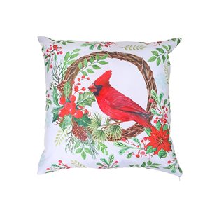 IH Casa Decor Single Cardinal Polyester Pillow - Set of 2