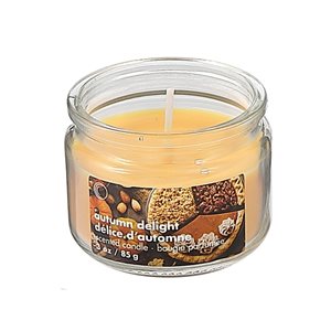 iH casadécor 3-oz. Autumn Delight Scented Glass Jar - Set of 4