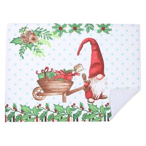 Tapis de séchage en microfibre 20 po x 15 po de IH Casa Decor, gnome