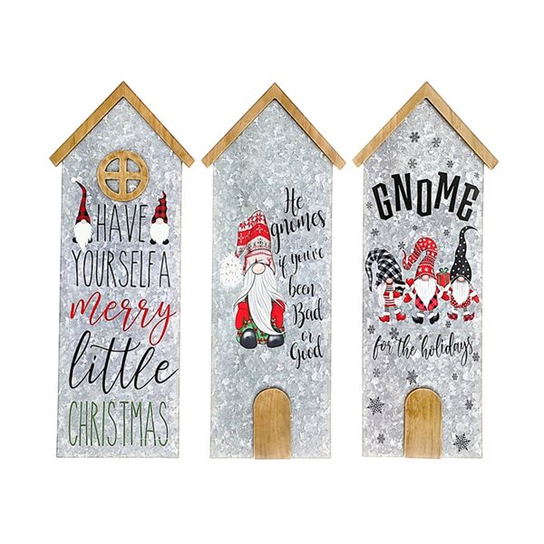 iH casadécor 19.7-in Christmas Wall Art - Set of 3