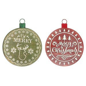 IH Casa Decor 13.4-in Round Ornament Hanger - Set of 2