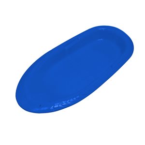 Superio Manitou M Adventurer 1-Person Blue Plastic Snow Sled