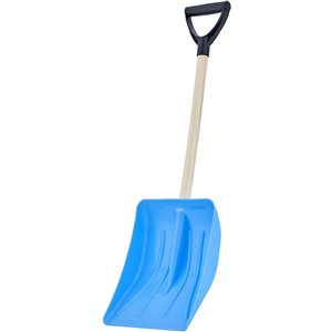 Superio 9-in Plastic Snow Shovel with 20-in Steel Handle