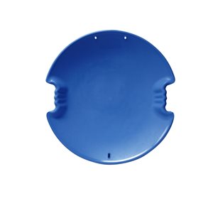 Superio Avalanche Adventurer 1-Person Blue Plastic Snow Sled