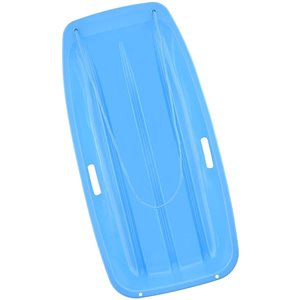 Superio 1-Person Kids/Adults Blue Plastic Snow Sled