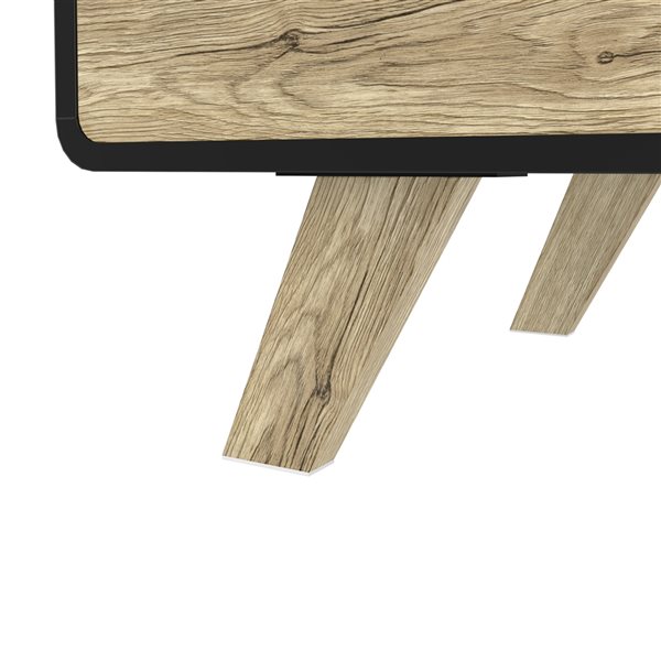 Bestar Alhena Black Composite Coffee Table