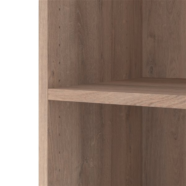 Bestar Pur 25in Rustic Brown Shelving Unit 26162000009 RONA
