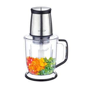 Brentwood 6.5-Cup 300 W Silver 4-Blade Food Processor