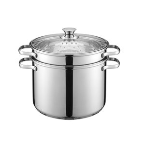 Hamilton Beach 8-qt Aluminum Pasta Cooker with Steamer and Lid Included