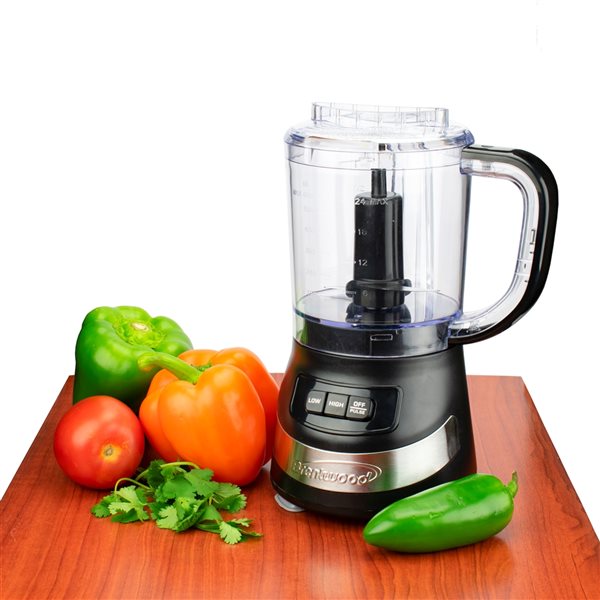 Brentwood 3-Cup 200 W Black 1-Blade Food Processor