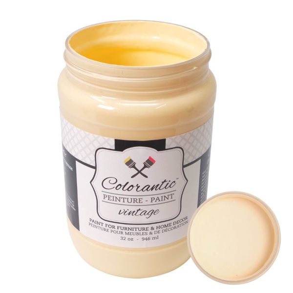 Peinture à la craie Crème à l’orange par Colorantic, orange pâle, 1 L